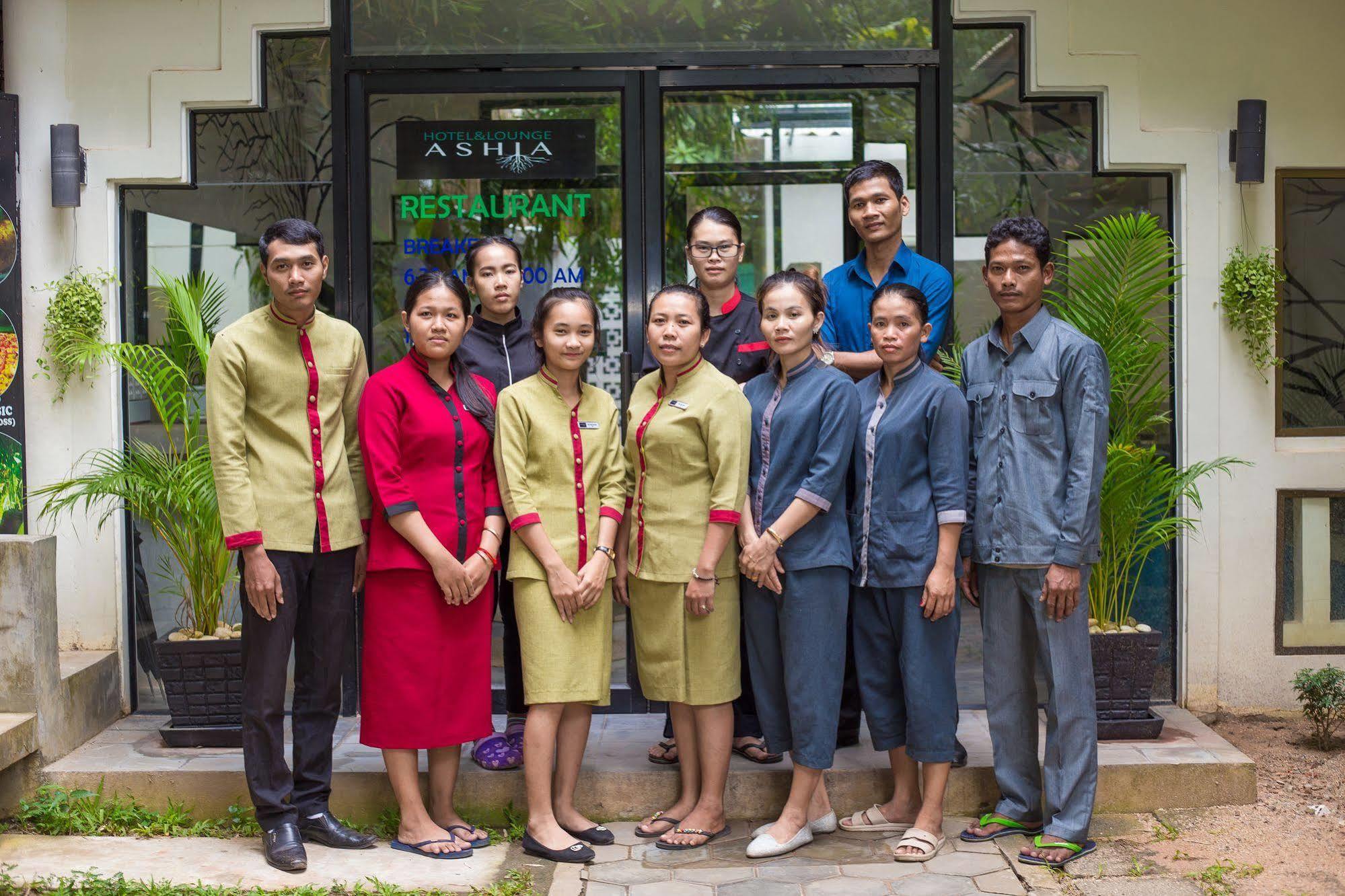 Ashia Hotel & Lounge เสียมราฐ ภายนอก รูปภาพ