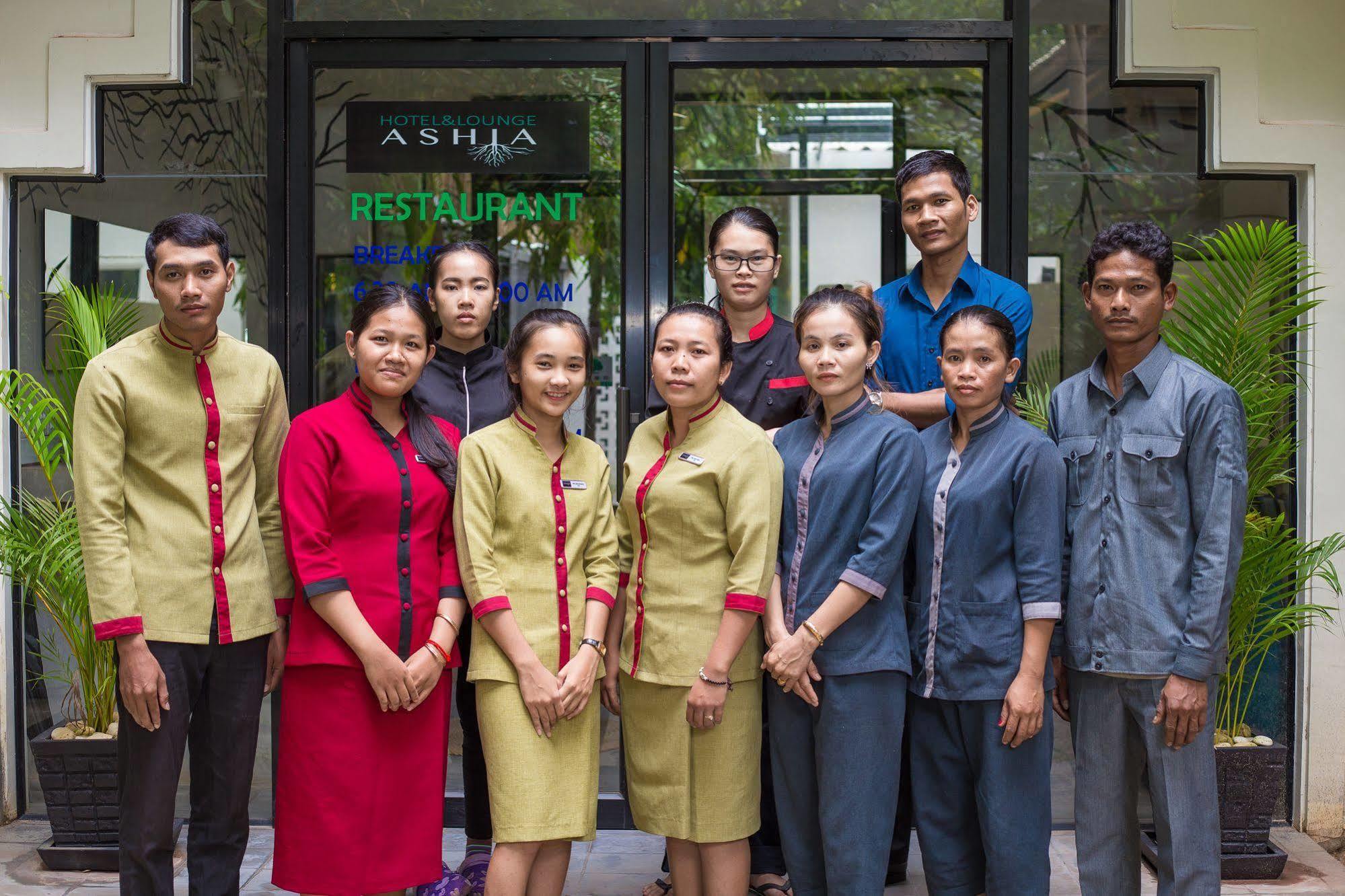 Ashia Hotel & Lounge เสียมราฐ ภายนอก รูปภาพ